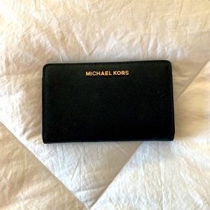 Michael Kors small black wallet